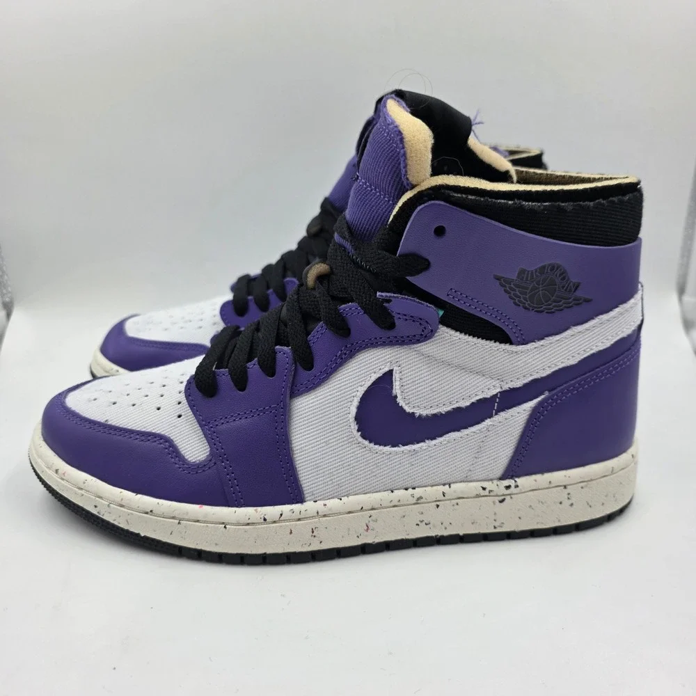 Nike Air Jordan 1 High Zoom Comfort CMFT Purple Court CT0978-501 Mens Size 8